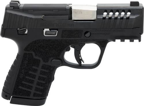 Savage Stance XR Pistol 67052, 9mm Luger, 3.20in, Black GFN, Black Nitride Finish, 13 Rds