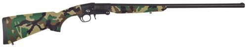 Charles Daly 101 Full Size Shotgun 930335, 20 Gauge, 26", 3" Chmbr, Blued Steel Barrel & Receiver, Fixed Woodland Camo Synthetic Stock