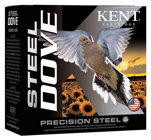 Kent Steel Dove Shotshells K20SD246, 20 Gauge, 2-3/4", 7/8 oz, 1400 fps, #6 Steel Shot, 25 Rds/bx