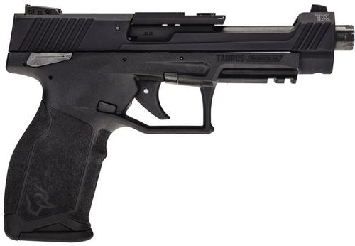 Taurus TX22 Competition Pistol 1TX22C151, 22 Long Rifle, 5.4", Black Polymer Grips, Black Finish, 16 Rds