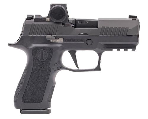 Sigarms P320 X-Compact w/Romeo X Pro Pistol 320XC9BXR3RXX10, 9mm, 3.60in, Black Polymer, Black Finish, 10 Rds