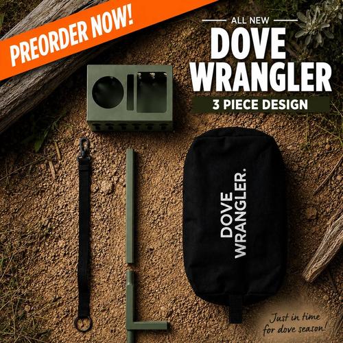 8 Gauge Outdoors Dove Wrangler Pro 3 Piece, Mesquite Green