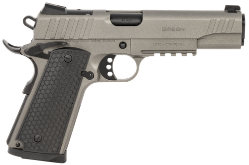 EAA MC1911 S Influencer Optic Ready Pistol 391147, 45 ACP, 5in, Gray Polymer Grips, Tungsten Gray Cerakote Finish, 8 Rds