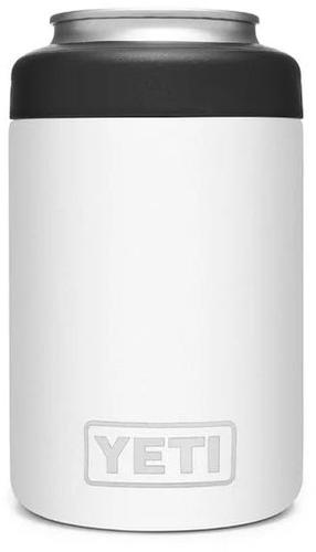 Yeti Rambler Colster Stainless Steel Drink Insulator, DuraCote White (YRAMCOLCANWH)