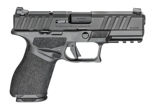 Springfield Echelon Alpha 4.0C Optic Ready Pistol, 9mm, 4in, Black Polymer Grips, Black Finish, 15 Rds