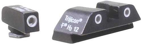 Ameriglo GL121 Green Front/Yellow Rear Classic Tritium Night Sight For Glock 45/10mm Caliber