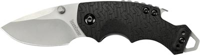 Kershaw Shuffle Folder Knife w/Drop Point Straight Edge Blade (8700)