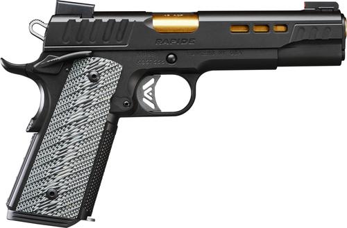 Kimber 3000384 Rapide Pistol - 10MM, 5 in Barrel, Matte Black Slide, Black Finish Frame, 8 Rds