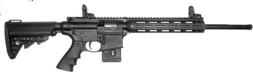 Smith & Wesson MP 15-22 Performance Center Sport Rifle 10205, 22 Long Rifle, 18 in, Slim M-LOK Handguard, Black Finish