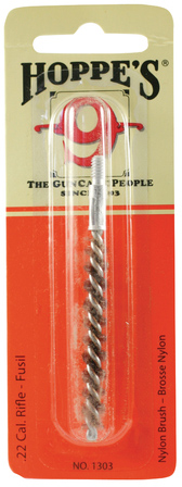Hoppes 1303 Nylon 22 Caliber Rifle Cleaning Brush