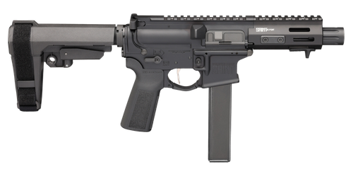 Springfield Saint Victor Semi-Auto Pistol STV98509B, 9mm, 5.5", SBA3 Brace, Black Finish, 32 Rds