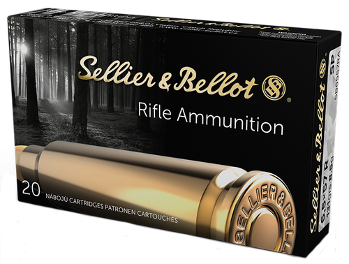 Sellier & Bellot Rifle Ammuntion SB6557RA, 6.5x57R, Soft Point (SP), 131 GR, 2519 fps, 20 Rd/bx