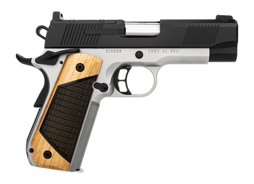 Kimber Next Gen Pro Optic Ready Pistol, 45 ACP, 4in, Black Walnut w/G10 Insert Grips, Matte Finish, 7 Rds
