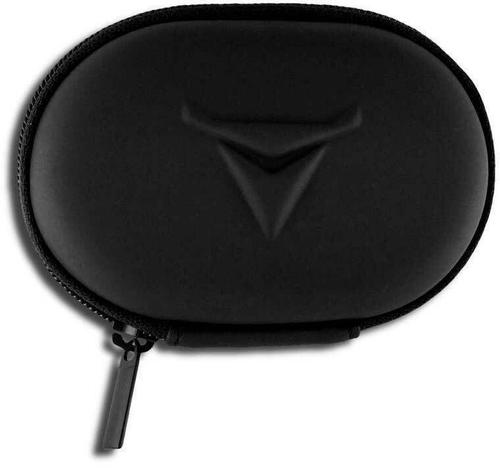 Decibullz Earplug and Earphone Carrying Case, Black (CASE-BLK-HT)