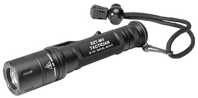 Surefire Tactician Dual Output Light, 2 CR123A, 800 Lumens, Black (E2T-MV)