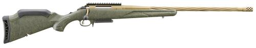 Ruger American Predator Gen II, Bolt Action Rifle, 270 Win. 22" Bronze Cerakote Threaded Barrel, Adjustable Green Splatter Stock, 4 Rds, 46944