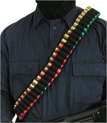 BlackHawk Shotshell Over The Shoulder Bandolier (43SB55BK)