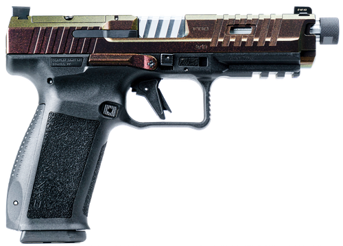 Century Mete Pro Optic Ready Pistol HG8342RB-N, 9mm, 5in, Interchangeable Backstrap Grips, Black Finish, 18 Rds