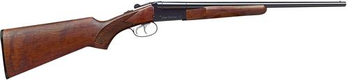 Stoeger Coach Gun Side x Side Shotgun ST31405, 20 Gauge, 20", 3" Chmbr, A Grade Satin Walnut Stock, Blued/Brown Finish