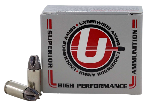 Underwood Platinum Pistol Ammunition, 380 ACP, Solid Monolithic, 68 GR, 1400 fps, 20 Rd/bx