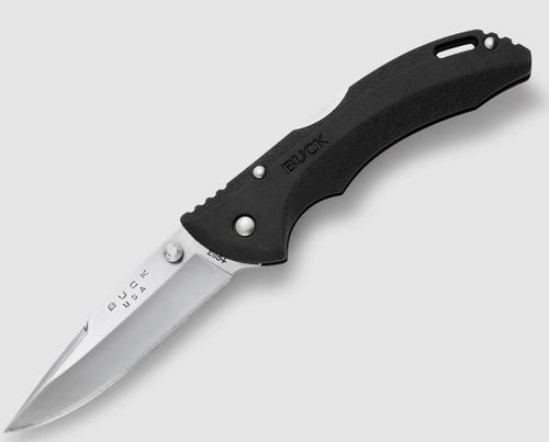 Buck Knives, 285 Bantam® BLW Knife, Drop Point Blade, 420HC Steel, Black