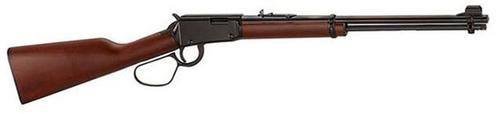 Henry Large Loop Lever Action Rifle H001LL, 22 LR, 18 1/4", Walnut Stock, Blue Finish, 15 Rds