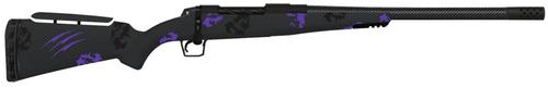 Fierce Carbon Mini Rogue Bolt Action Rifle ROGM308WIN20BP, 308 Win, 20" Threaded, Purple Camo Stock, 4 Rds
