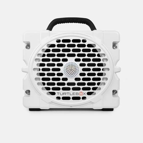 Turtlebox Grande Bluetooth Speaker, White