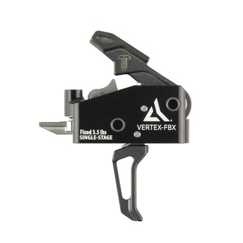 Radian Weapons Vertex CBX Flat Trigger For AR-15 Rifles, Silver