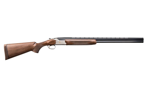 Browning Citori White Satin O/U Shotgun, 20 Gauge, 28", 3" Chmbr, Walnut Stock, Silver Nitride Finish