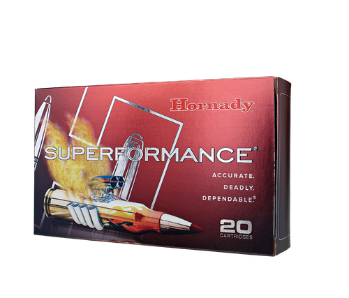 Hornady Superforamce Rifle Ammunition, 25 Creedmoor, CX, 112 GR, 3150 FPS, 20 Rd/Bx