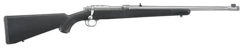 Ruger 77/44 Bolt Action Rifle 7419, 357 Mag, 18.50", Black Stock, Brushed Stainless Finish, 5 Rds
