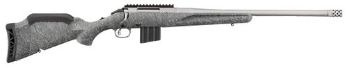 Ruger American Gen II, Bolt Action Rifle, 400 Legend, 20" Cobalt Cerakote Threaded Barrel, Adjustable Gray Splatter Stock, 5 Rds, 46907