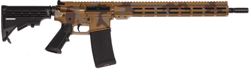 Great Lakes AR-15 Mission Rifle, 223 Wylde, 16", Black Carbine Stock, 30 Rds