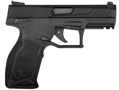 Taurus TX22 SAO Pistol 1TX2214110, 22 LR, 4.10", Ergonomic Black Polymer Grips, Black Finish, 10 Rds