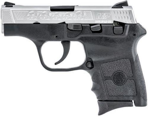 Smith & Wesson Bodyguard Pistol 10110, 380 ACP, 2.75 in, Black Synthetic Grip, Engraved Stainless Slide, 6 Rd