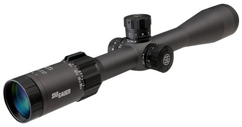 Sig Tango6T Rifle Scope SOTD63112, 3-18x, 44mm Obj, 34mm Tube, Black, Illuminated MRAD Milling 2.0 Reticle