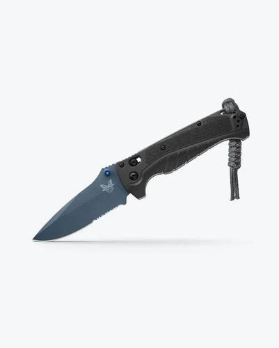 Benchmade Adira Folding Knife w/Partiall Serrated Edge Drop Point Blade (18060SBT-01)