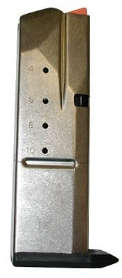 Smith & Wesson 40F/C/V/VE/357S 40 Smith & Wesson 10 Round Stainless Magazine (19179)