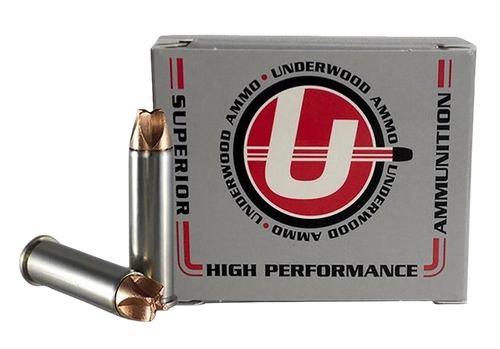 Underwood Pistol Ammunition, 357 Magnum, Solid Monolithic, 120 GR, 1700 fps, 20 Rd/bx