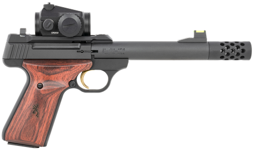Browning Buck Mark Hunter Pistol 051580490, 22 LR, 5.9", Vortex Crossfire RDS, Cocobolo Wood Grips, 10 Rds