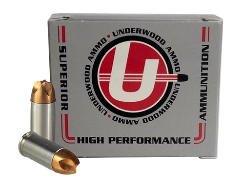 Underwood Pistol Ammunition, 32 ACP, Solid Monolithic, 55 GR, 950 fps, 20 Rd/bx