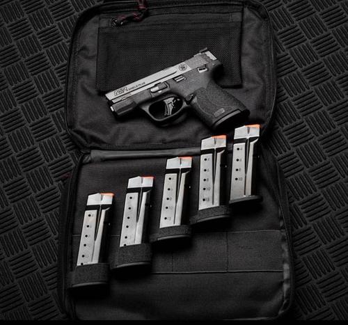 Smith and Wesson M&P9 Shield Plus Optic Ready Pistol 14455, 9mm, 3.1in, Black Polymer Grips, 13 Rds