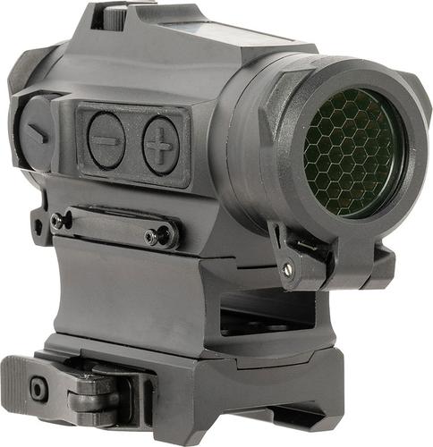 Holosun HE515CM-GR Red Dot Sight, 1x20mm, Illuminated Green 65 MOA Circle w/ 2 MOA Dot Reticle, Black Anodized