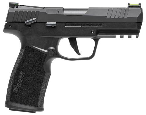 Sig P322 Optic Ready Pistol 322CBAS10, 22 LR, 4", Black Polymer Grips, Black Hard Coat Anodized Finish, 10 Rds