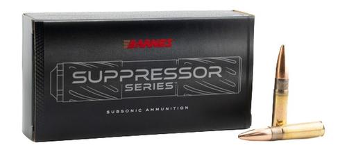 Barnes Suppressor Series Rifle Ammunition 32518, 300 AAC Blackout, Sierra MatchKing , 220 GR, 1060 fps, 20 Rd/bx