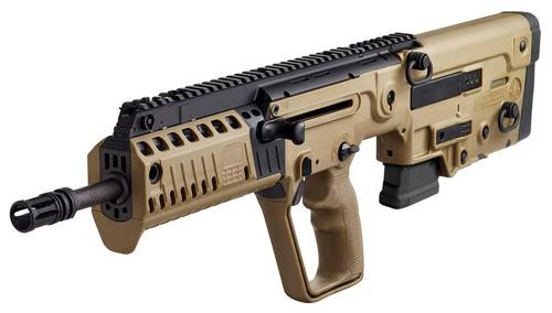 IWI Tavor X95 Semi-Auto Rifle XFD1610, 5.56x45mm NATO, 16.50", Fixed Bullpup Stock, FDE Finish, 10 Rds