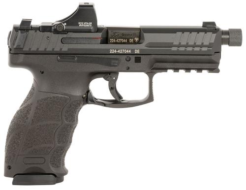 Heckler & Koch VP9 Tactical Optic Ready Pistol 81000870, 9mm Luger, 4.70in, Black Interchangeable Backstrap, Black Finish, 17 Rds
