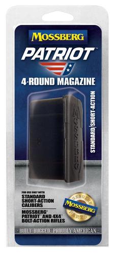 Mossberg Patriot Short Action 4 Round Black Replacement Magazine (95347)