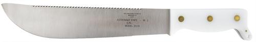 Case Astronaut M-1 Commemorative Plain/Saw Edge Machete w/White Handle (12019)